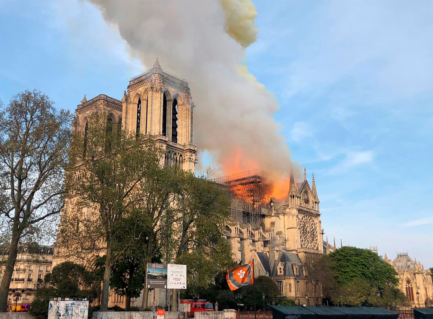 Semmi nyoma szándékosságnak a Notre Dame-i tűzvész kapcsán