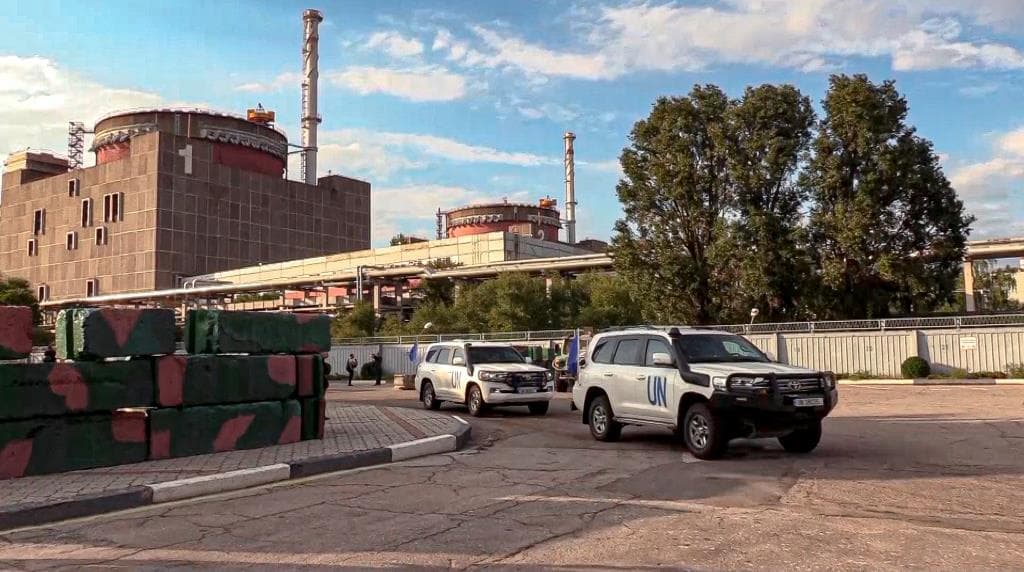 "Láthatóan többször károsodott a zaporizzsjai atomerőmű"