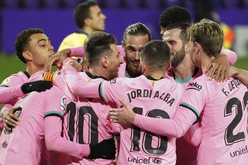 La Liga – Könnyedén győzött Valladolidban a Barcelona 
