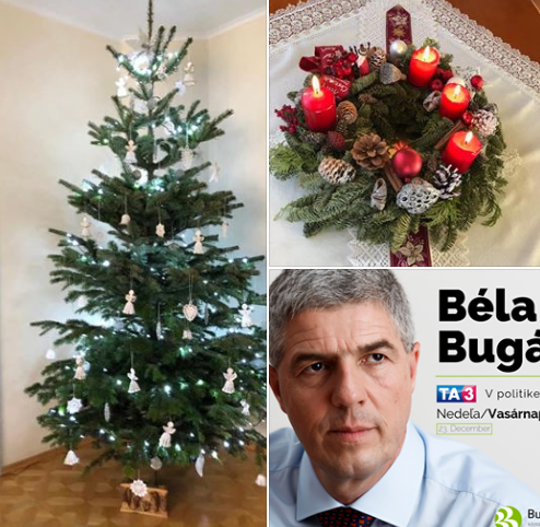 Karácsonyi összhang: Bugár és Menyhárt is csupa jót kíván mindenkinek