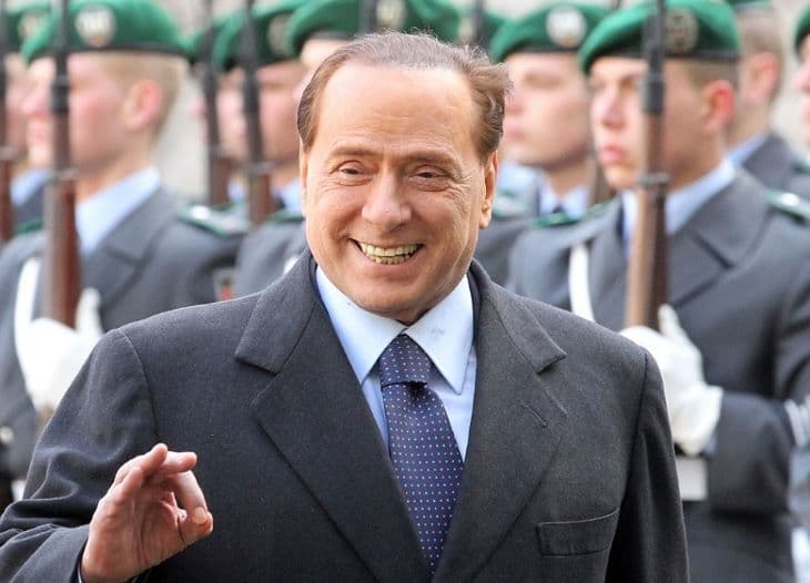 Az olasz jobbközép pártok Silvio Berlusconit támogatják a köztársasági elnöki posztra
