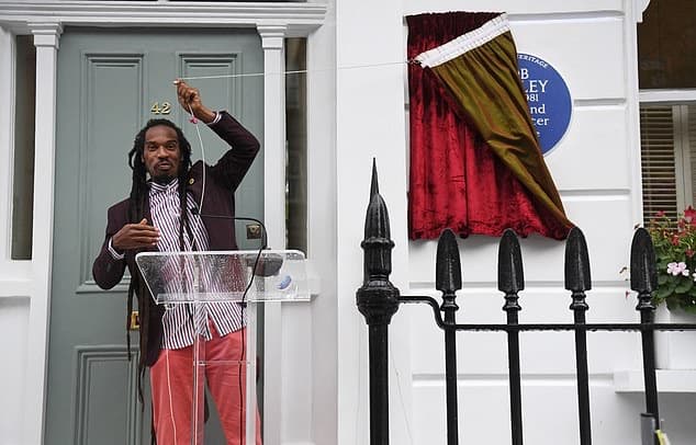 Bob Marley emléktáblát kapott Londonban 