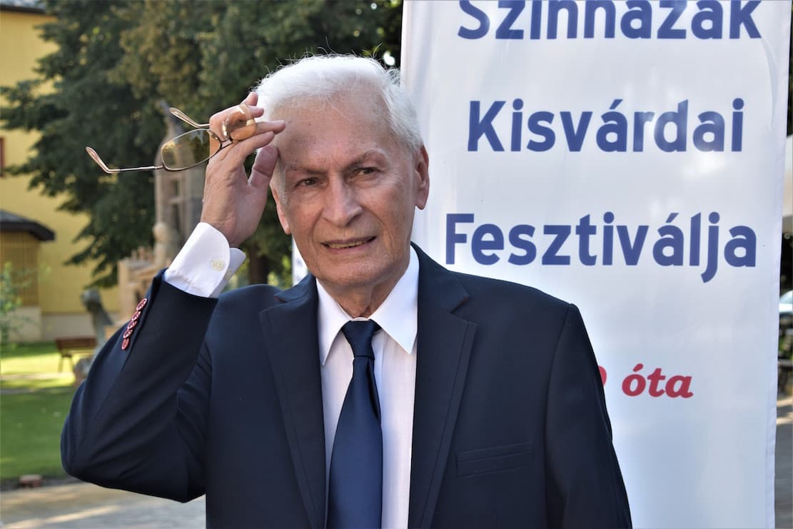 Életműdíjat kapott Kisvárdán Boráros Imre színművész