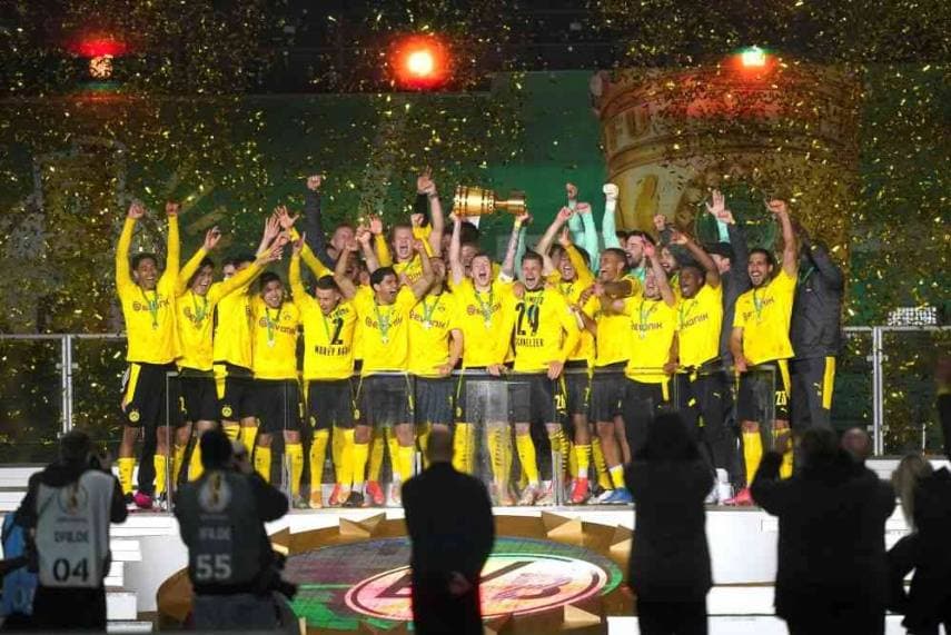 Ötödször kupagyőztes a Borussia Dortmund