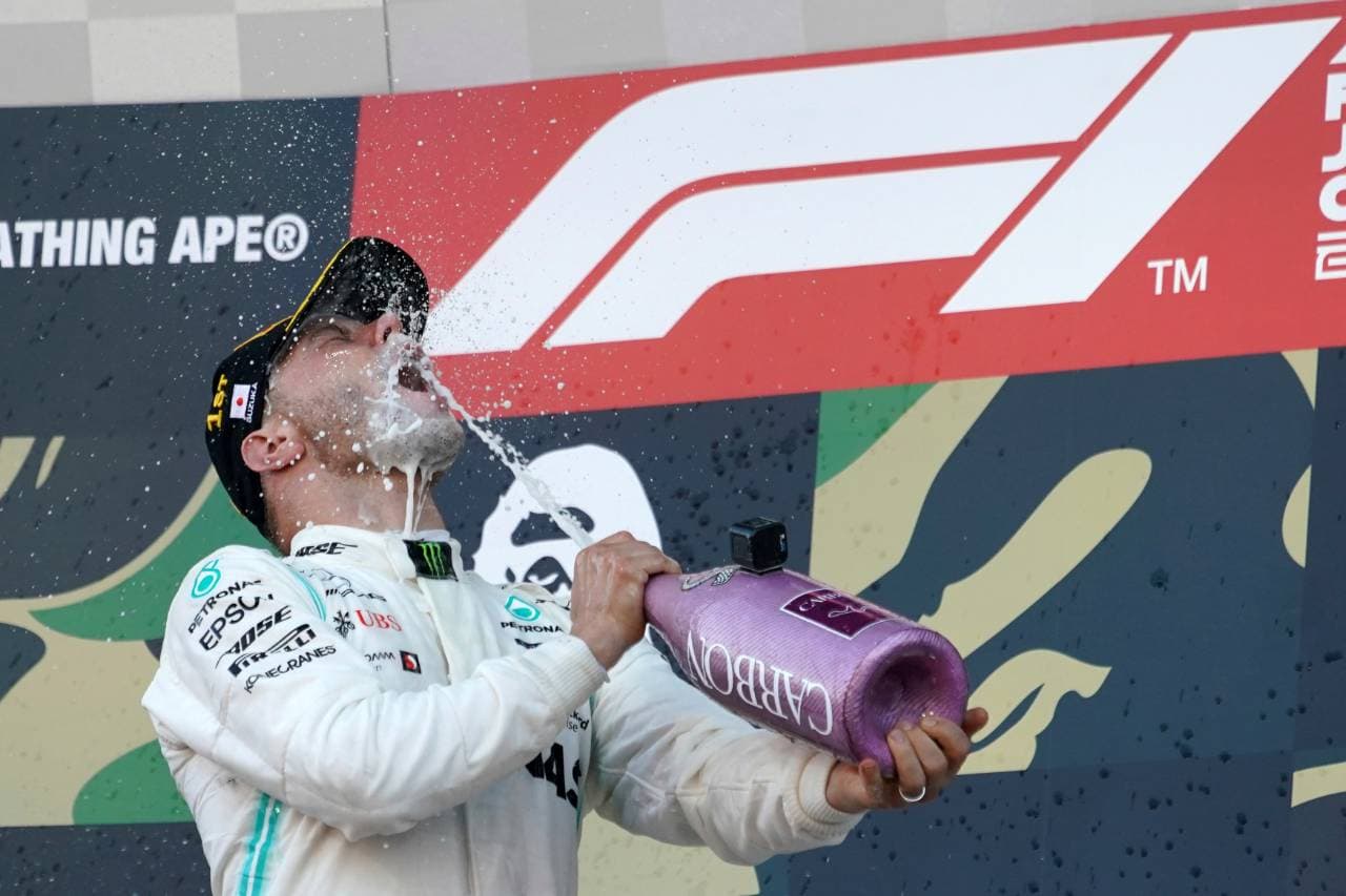 Forma-1: Bottas nyerte a Japán Nagydíjat, a Mercedes már világbajnok