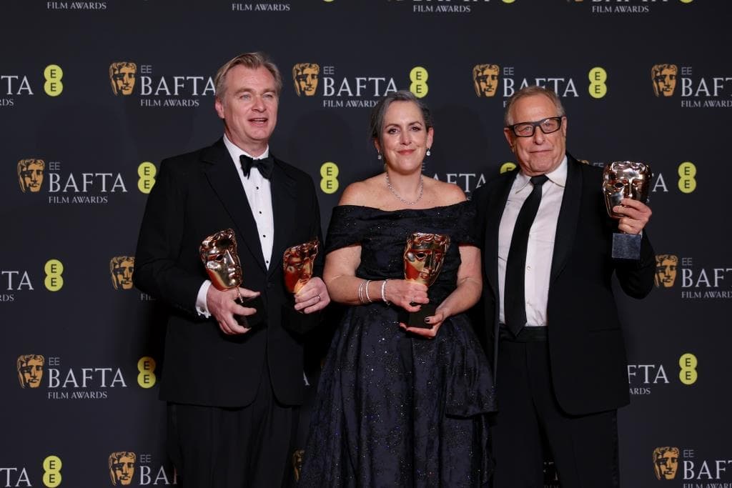 BAFTA-díjak - Tarolt az Oppenheimer