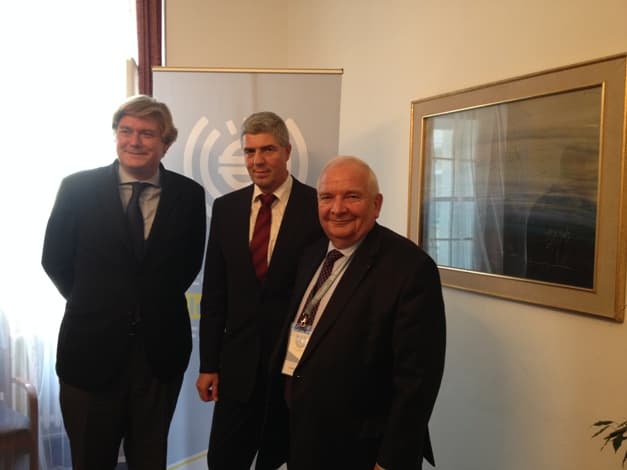 Bugár Béla találkozott Joseph Daullal, az Európai Néppárt elnökével