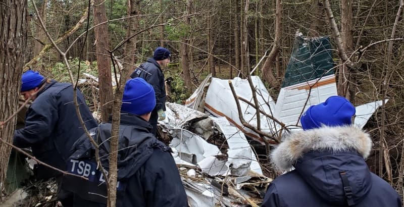 Lezuhant egy kisrepülőgép Kanadában, öttagú család vesztette életét
