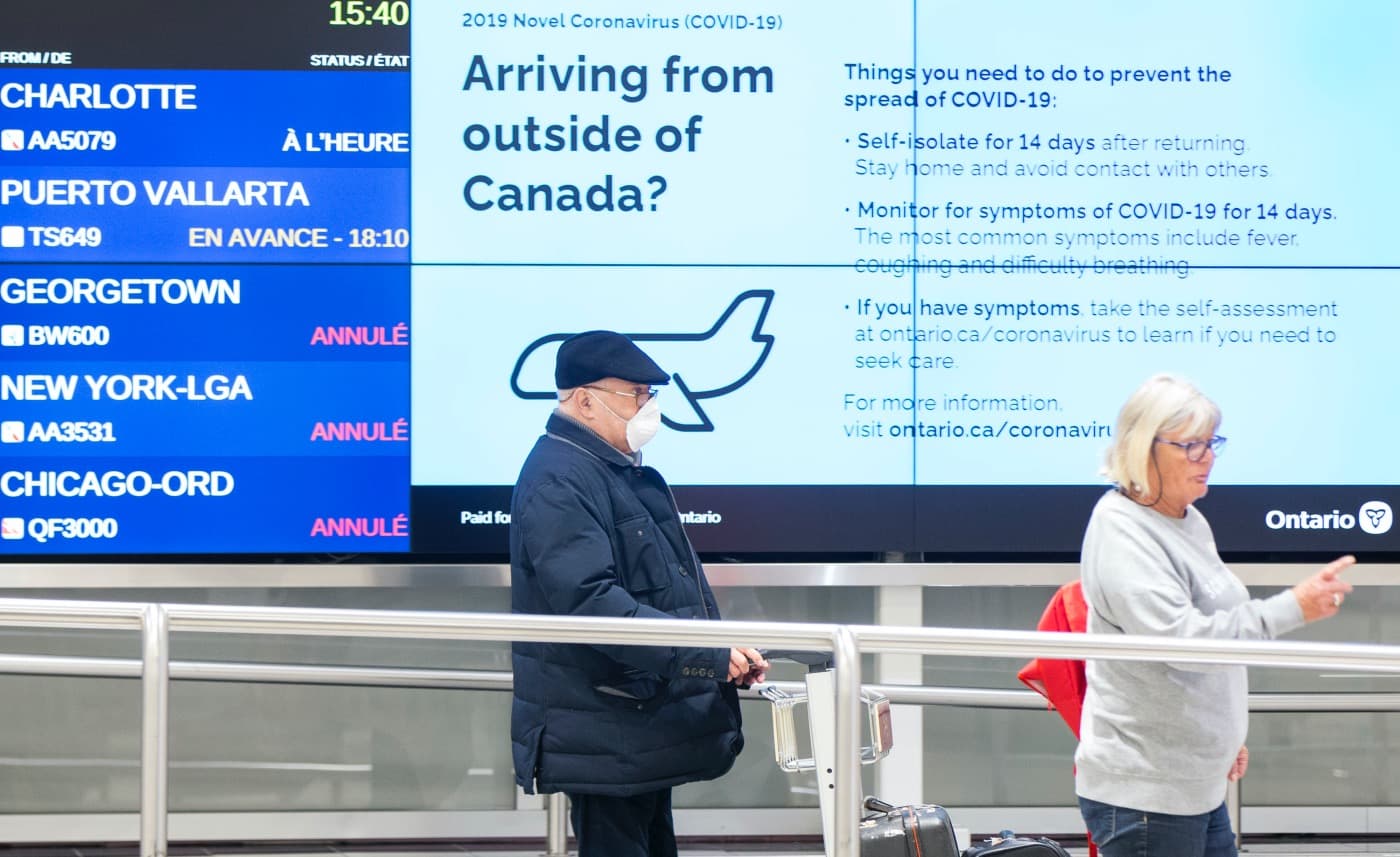 Kanadában továbbra is kötelező lesz a 14 nap karantén azoknak, akik külföldről utaznak az országba