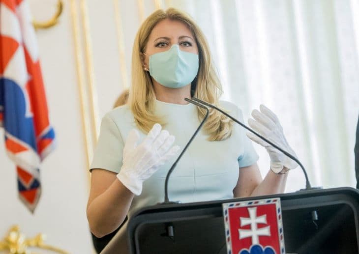 Čaputová: nincs elég egészségügyi dolgozó, ne büntesse a kormány azokat, akik nem teszteltetik magukat