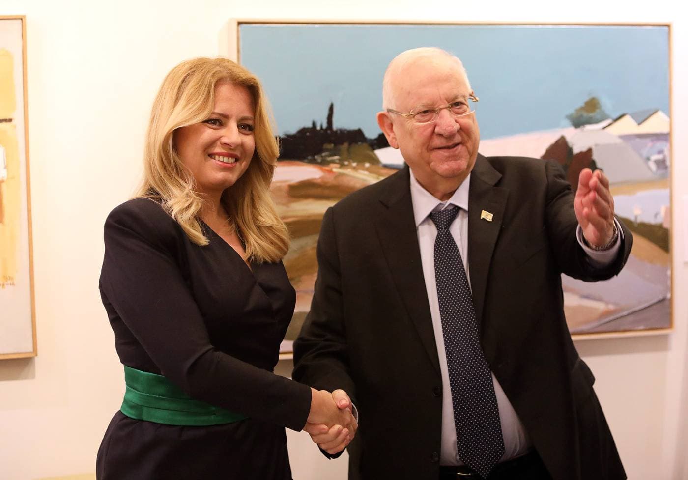 Čaputová meghívta Szlovákiába az izraeli államfőt