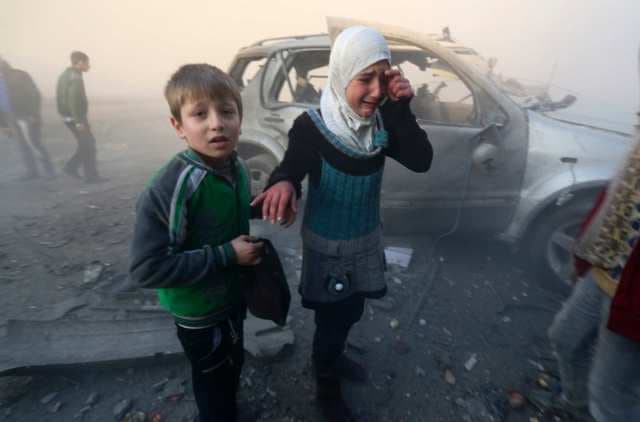 Önpusztítással válaszolnak a szíriai gyerekek az őket érő stresszre