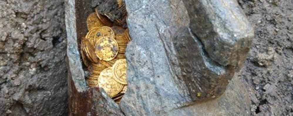 Ókori aranykincset találtak bontás közben