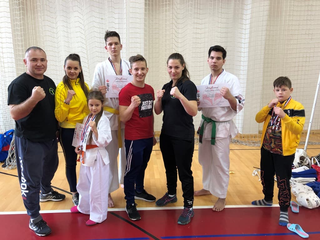 Horvátországban jártak a csallóközi Seishin Karate Klub növendékei