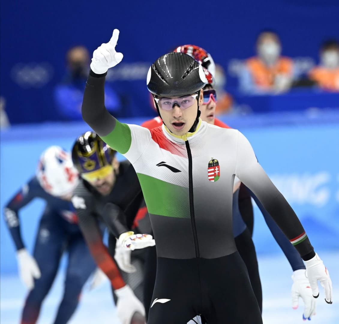 Peking 2022 - Liu Shaoang aranyérmes 500 méteren