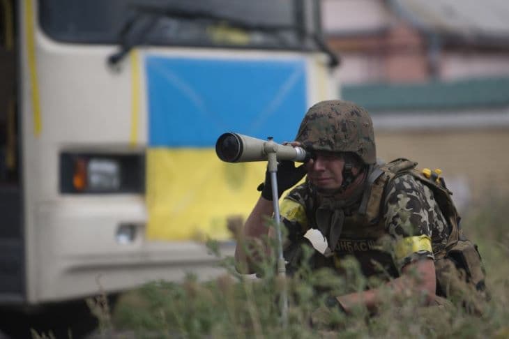 Jelentős Donyec-medencei ukrán veszteségekről számoltak be