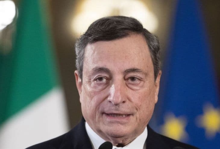 Újból benyújtotta lemondását Mario Draghi olasz miniszterelnök