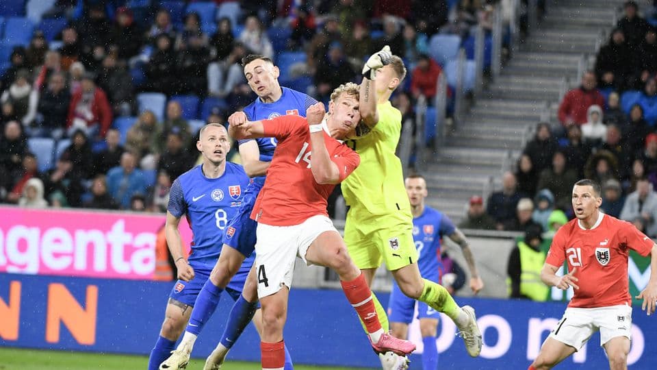 Felkészülési mérkőzés: Alulmaradtak a szlovákok az osztrákokkal szemben, már a hetedik másodpercben gólt kaptak