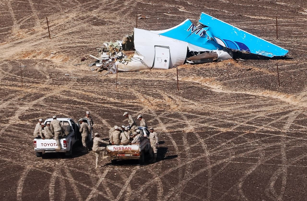 "Jelentős valószínűséggel" pokolgép okozta az orosz repülőgép katasztrófáját