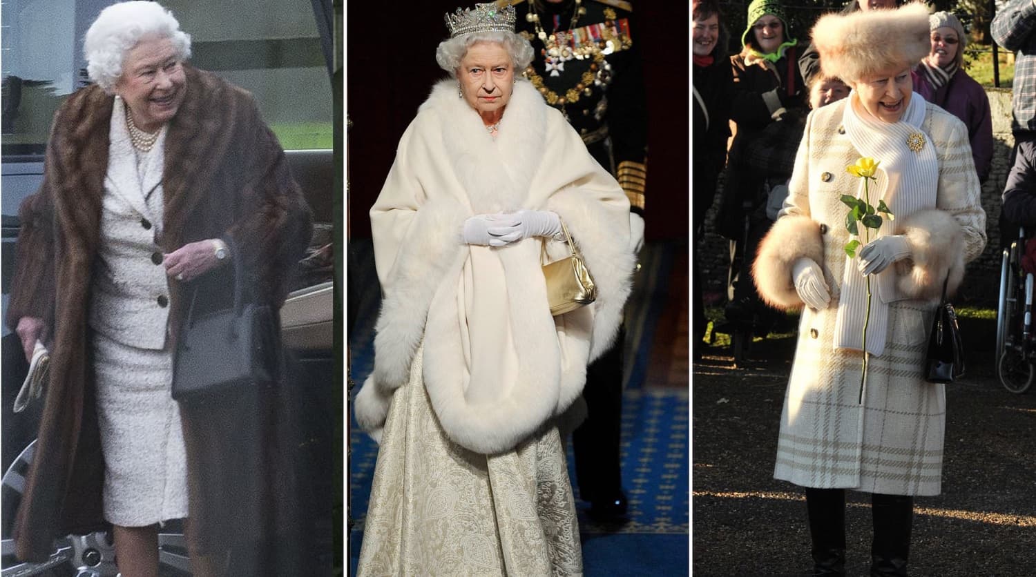II. Erzsébetet nem visel többé állati szőrmét