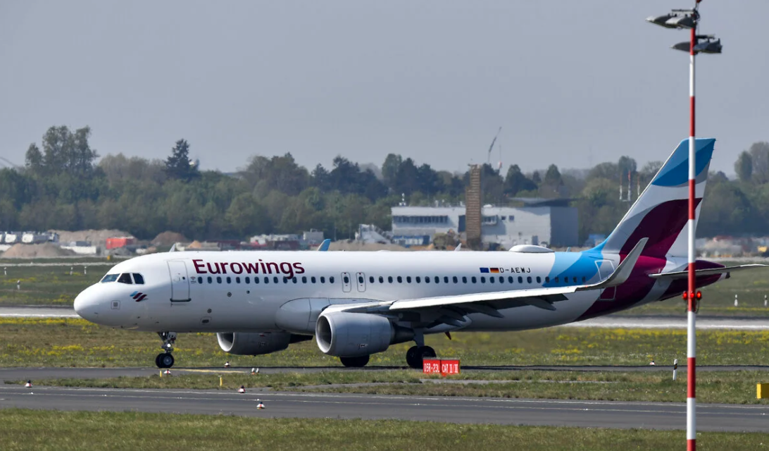 Háromnapos pilótasztrájk kezdődött az Eurowings légitársaságnál