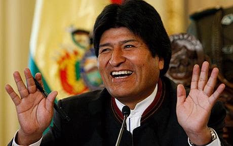 Sikeres volt Evo Morales bolíviai elnök hangszálműtétje
