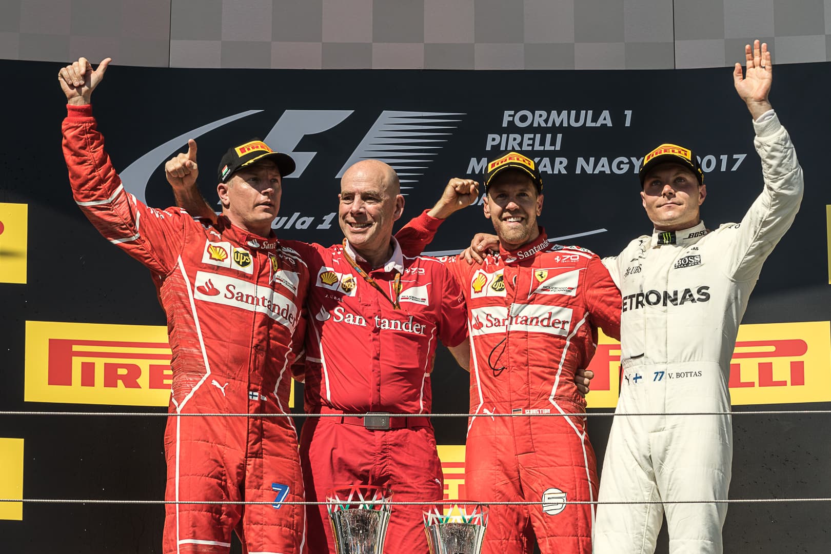 Magyar Nagydíj - Vettel nyert és növelte az előnyét összetettben