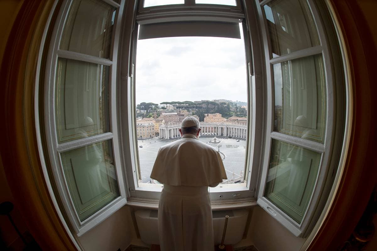 Ferenc pápa mindenkit arra intett, hogy őrizze meg a hitét a nehéz időkben