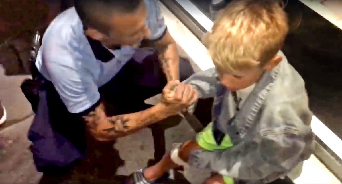 Megsérült Boris Kollár fia a viharban, rendőrök segítettek rajta