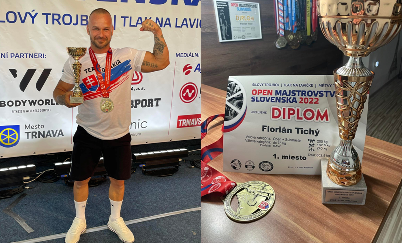 Szlovák bajnoki címekkel gazdagodtak és rekordokat döntöttek a csallóközi erőemelők