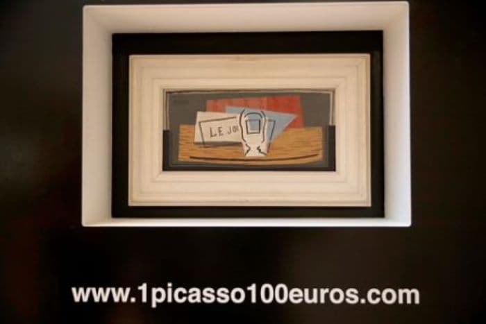 Egy olasz nő nyerte meg a jótékonysági célra felajánlott Picasso-képet