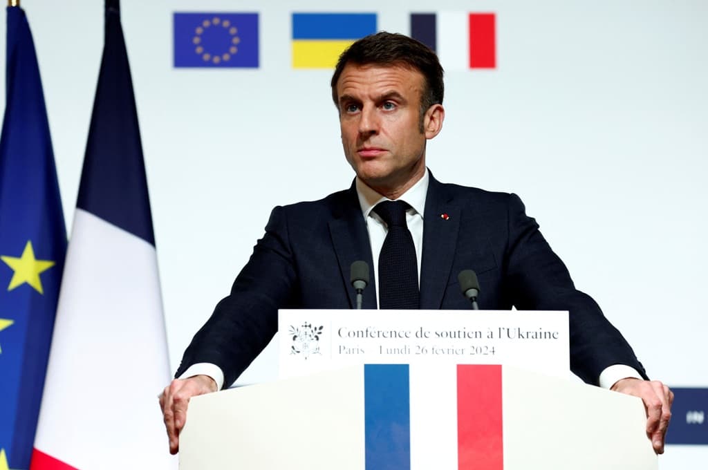 Macron szerint nem lehet kizárni csapatok küldését Ukrajnába
