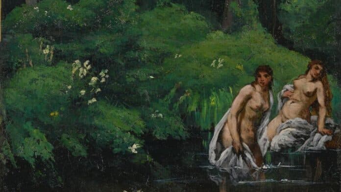 Hetvenöt év után visszakerült Magyarországra Gustave Courbet híres festménye