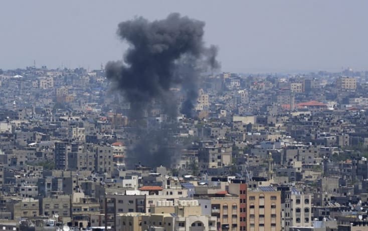 Légicsapás érte a gázai Francia Intézetet és az AFP francia hírügynökség irodáját