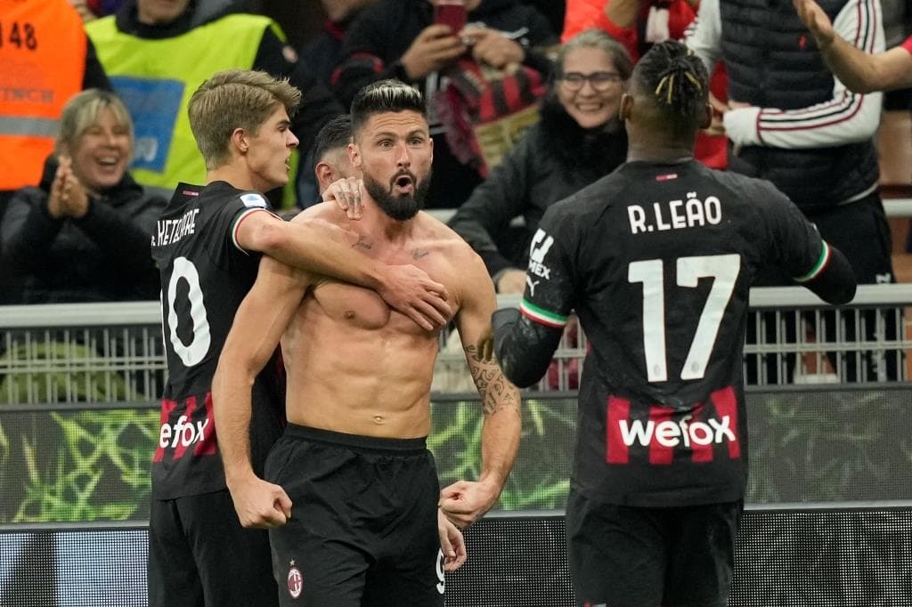 Serie A - Giroud csodálatos góljával nyert a Milan (Videó)