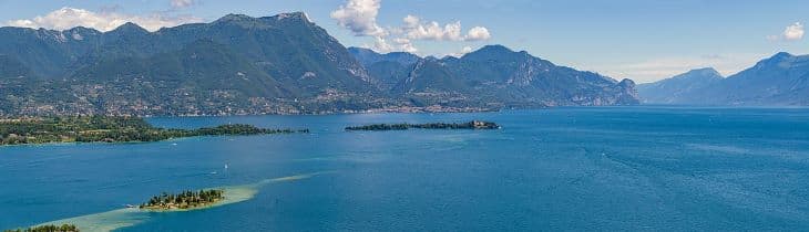 Hetven éve nem volt ilyen alacsony az olaszországi Garda-tó vízszintje