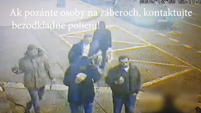 Megöltek egy fiatal férfit Pozsony belvárosában – a rendőrség ezeket a személyeket keresi (videó)