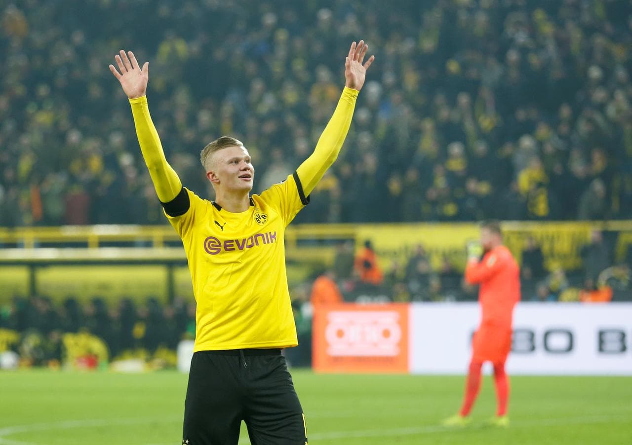 A Dortmund eladná Haalandot a Realnak - 2022-ben