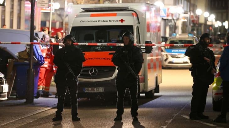 Szélsőjobboldali terrorcselekmény lehetett a németországi Hanauban történt lövöldözés