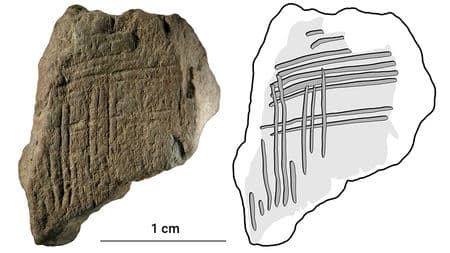 Az ember már 30 ezer éves is rajzolt hashtaget?