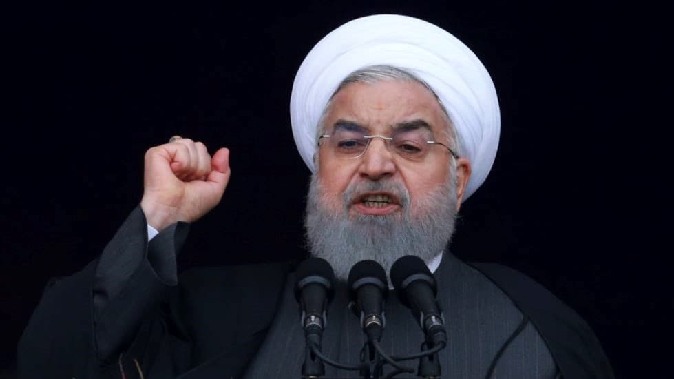 Az iráni elnök szerint az Egyesült Államok feszültséget akar kelteni a Perzsa-öbölben