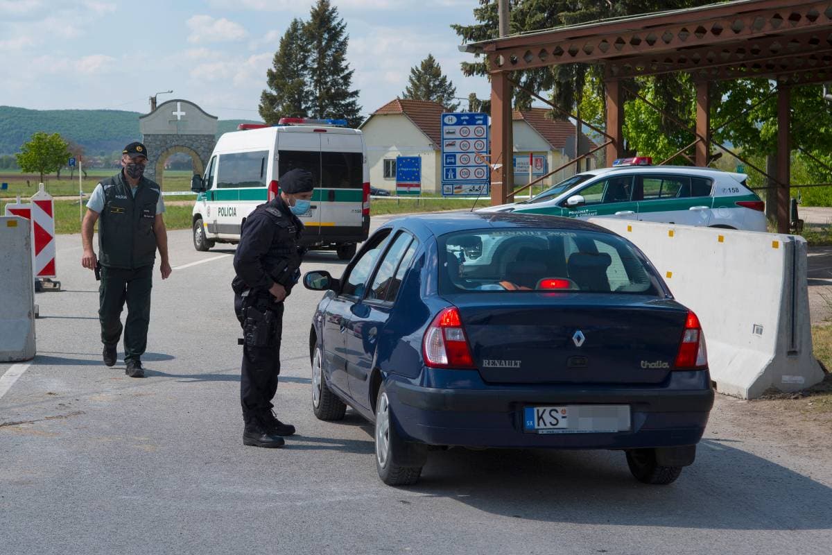 Holnap reggel héttől határellenőrzésre kell készülni a szlovák-magyar határon, de nem mindenkit állítanak meg