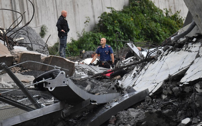 Egy cseh kamionos túlélte a genovai hídomlást, de az áldozatok száma egyre csak nő