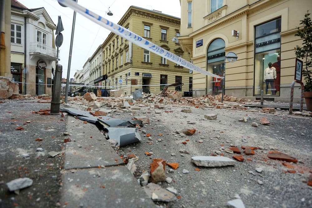 Erősebb földrengés rázta meg Horvátországot