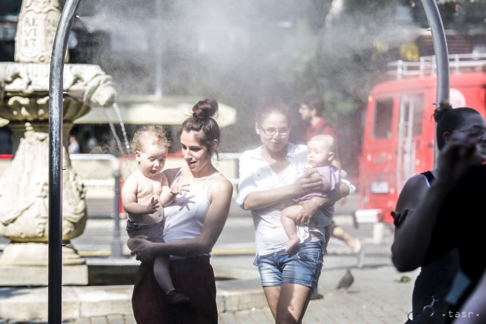 Berobban a kánikula Szlovákiában, de nem sokáig élvezhetjük felhőtlenül