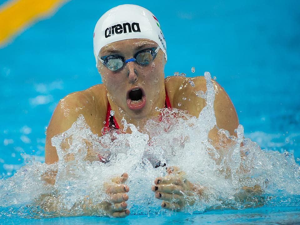 Rövidpályás úszó-vb: Hosszú Katinka aranyérmes 200 méter vegyesen