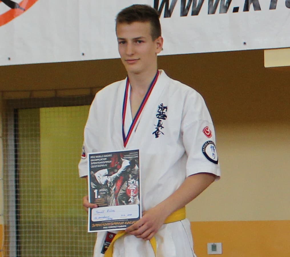 Shinkyokushin karate: Kósa Tamás újabb aranyérme