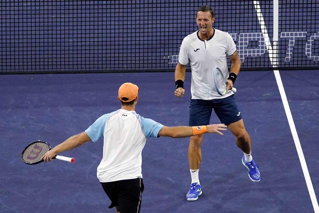 Indian Wells-i tenisztorna: a szlovák Filip Polášek és ausztrál társa nyerte a páros döntőt