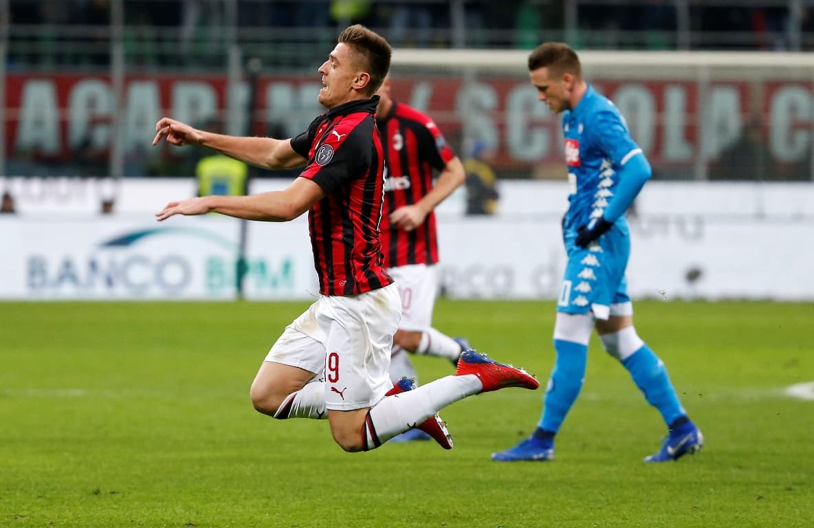 Olasz Kupa: Hamšíkék legyőzésével az AC Milan az első elődöntős