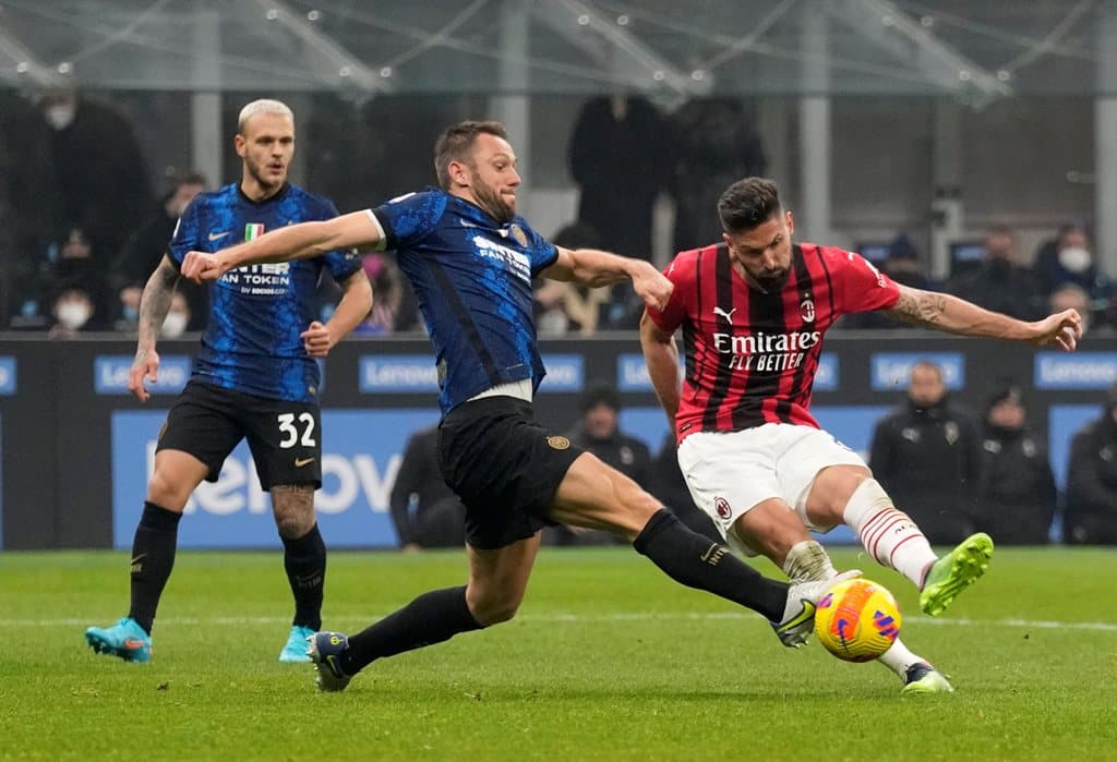 Serie A: Giroud duplájával nyerte a városi derbit az AC Milan